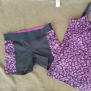 Lululemon cheetah shorts size 8
